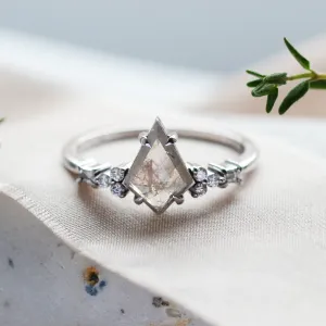Unusual diamond engagement ring ARNALDO Thumbnail