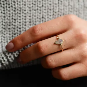 Kite salt'n'pepper diamond engagement ring SALLYX Thumbnail