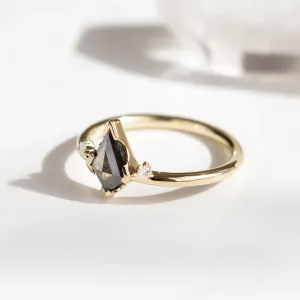 Kite salt'n'pepper diamond engagement ring SALLYX Thumbnail