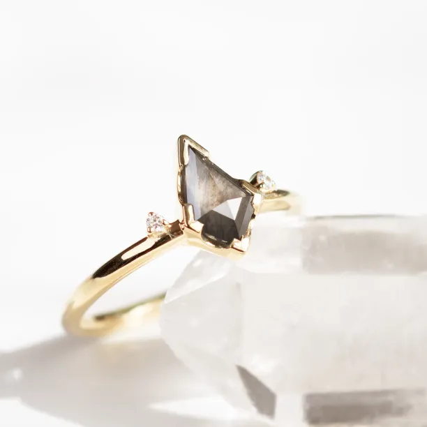 Kite salt'n'pepper diamond engagement ring SALLYX Image