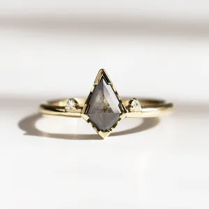Kite salt'n'pepper diamond engagement ring SALLYX Thumbnail