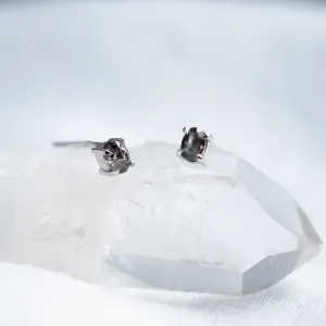 Basic salt and pepper diamond earrings STELLAR Thumbnail