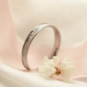 Original wedding bands with unusual relief ALBERO Thumbnail