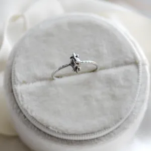 Engagement kite salt'n'pepper diamond ring GIANETTA Thumbnail