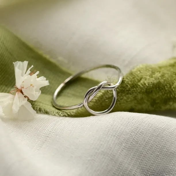 Silver knot ring SAILOR Image