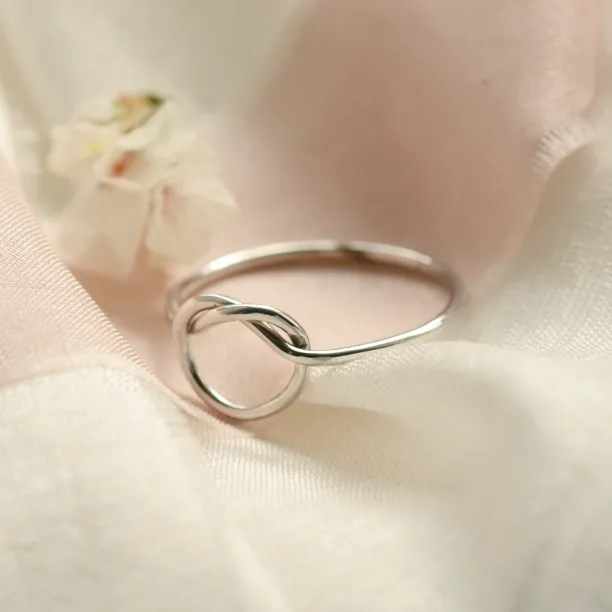 Gold knot ring SAILOR Image