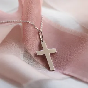 Silver cross pendant MARIA Thumbnail