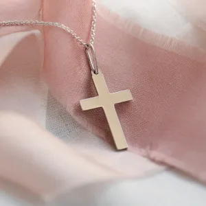 Gold cross pendant MARIA Thumbnail