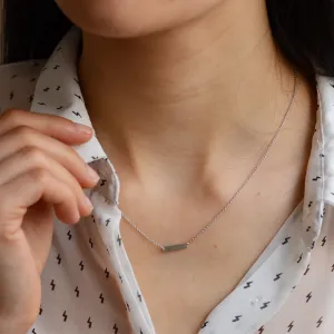 Gold minimalist necklace BARE Thumbnail