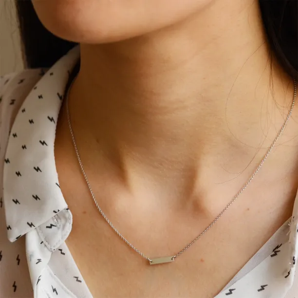 Gold minimalist necklace BARE Image