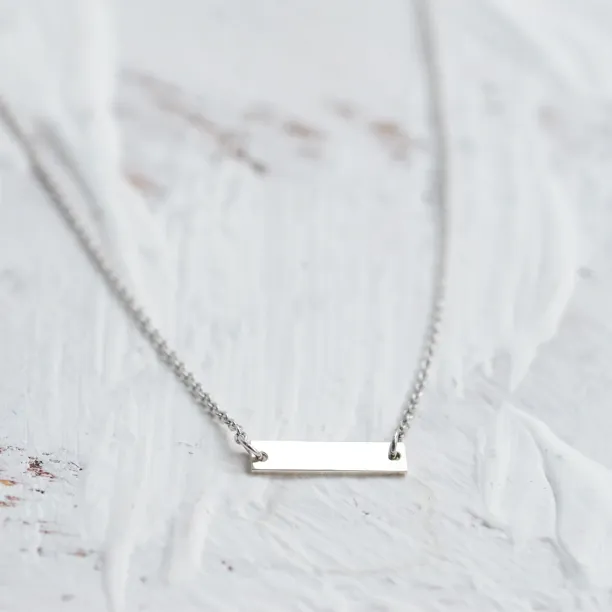 Gold minimalist necklace BARE Image