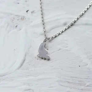 Gold pendant with babyfoot BABY Thumbnail