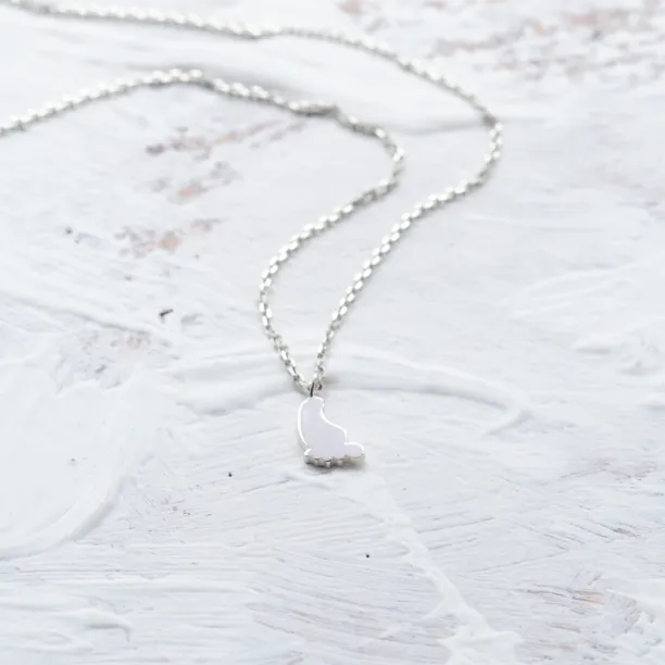 Gold pendant with babyfoot BABY Image