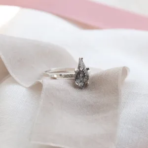 Rutilated quartz ring with diamonds EABHA Thumbnail