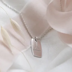 Engraved gold pendant WAKEBOARD Thumbnail