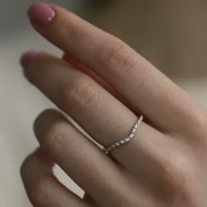 Gold eternity ring with diamonds Tiernan Thumbnail