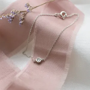 Gold bracelet with salt and pepper diamond XSANA Thumbnail