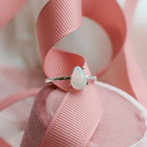 Gold ring with opal BERTA Thumbnail