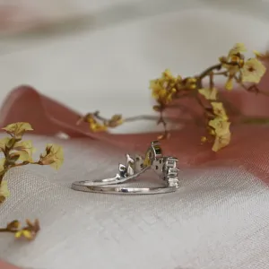 Gold ring with fancy diamonds FIERIA Thumbnail