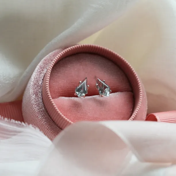 Gold rutil quartz earrings FELI Image