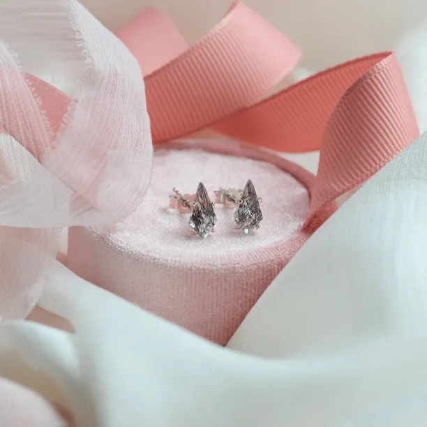 Gold rutil quartz earrings FELI Image