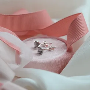 Gold quartz earrings FELI Thumbnail