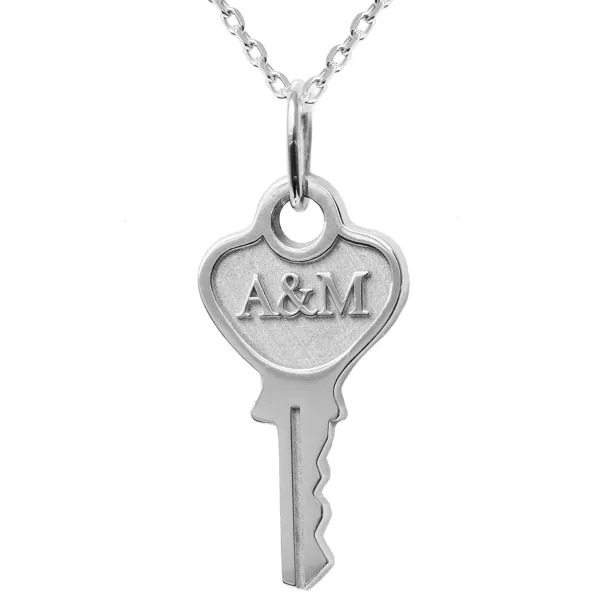 Gold key pendant HANU Image