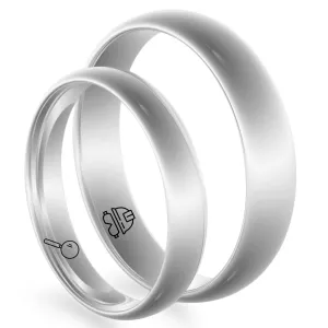 Custom wedding rings with own symbol Thumbnail