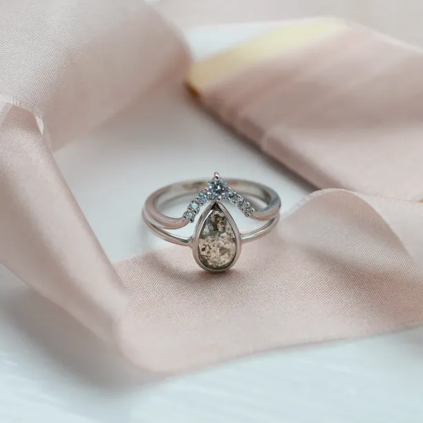 Set rings with diamonds ERIN Image