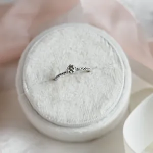 Gold ring with salt and pepper diamonds SANI Thumbnail