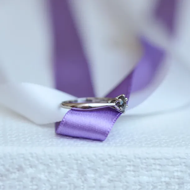 Salt and pepper diamond ring 0.5ct DORE Image