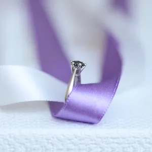 Salt and pepper diamond ring 0.5ct DORE Thumbnail