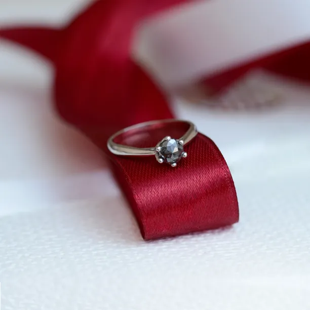 Salt and pepper diamond ring 0.5ct DORE Image