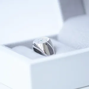 Mens emerald ring CLARK Thumbnail