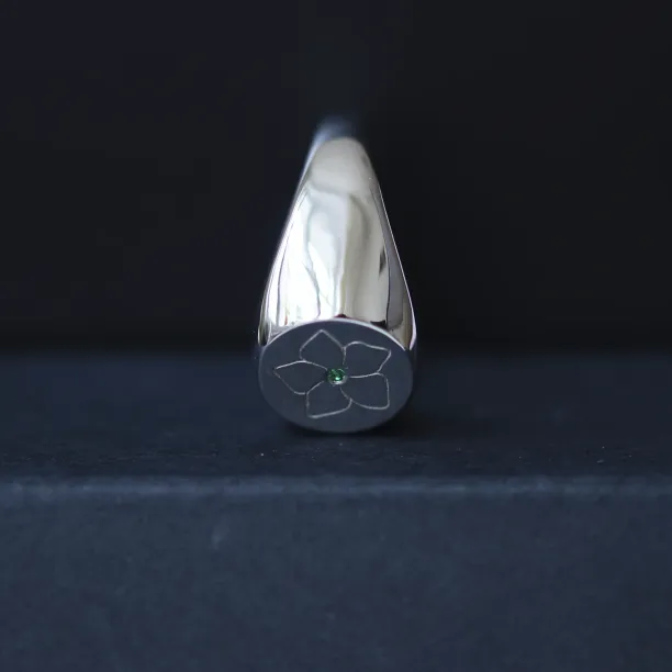 Mens emerald ring CLARK Image