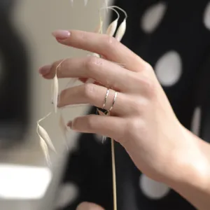 Criss cross gold ring GRIFI Thumbnail