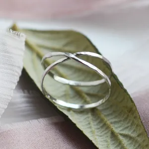 Criss cross gold ring GRIFI Thumbnail