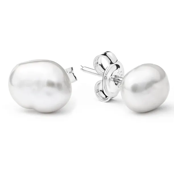 TEST TEST ONLY Stud pearl earrings JANU Image
