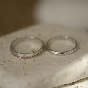 Gold wedding rings with a diamond SILA Thumbnail