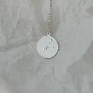 Silver pendant with a diamond ONTE Thumbnail