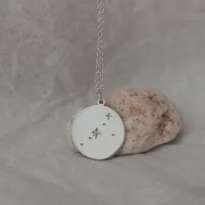 Silver pendant with a diamond ONTE Thumbnail