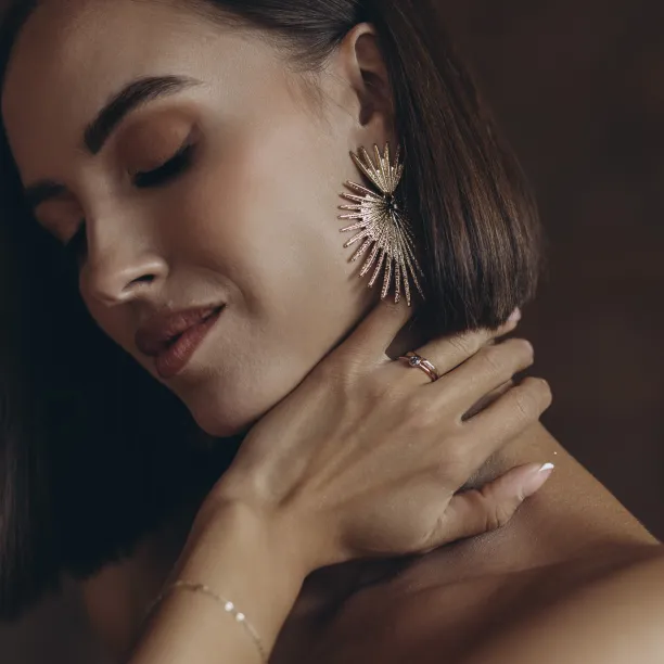 Atypical wedding rings GOLI Image