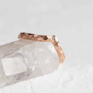 Wedding rings with matte faceted finish RIO Thumbnail