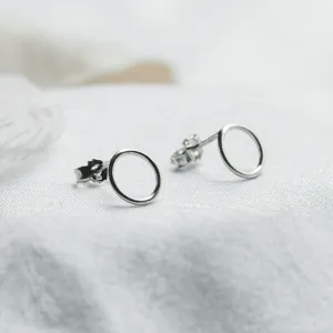 Silver karma earrings - USKE Thumbnail