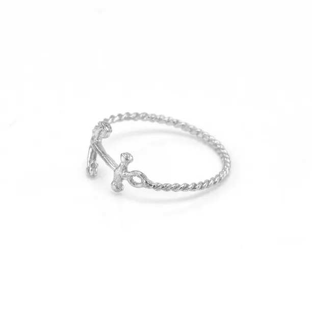 Simple gold anchor ring COMFO Image