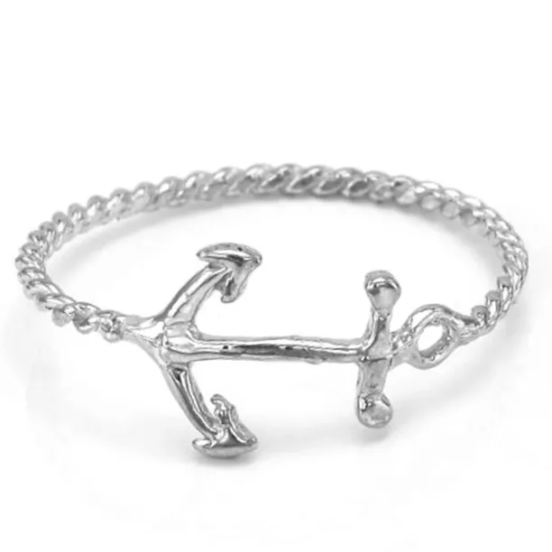 Simple gold anchor ring COMFO Image