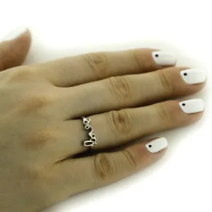 Gold ring with love ASKOY Thumbnail