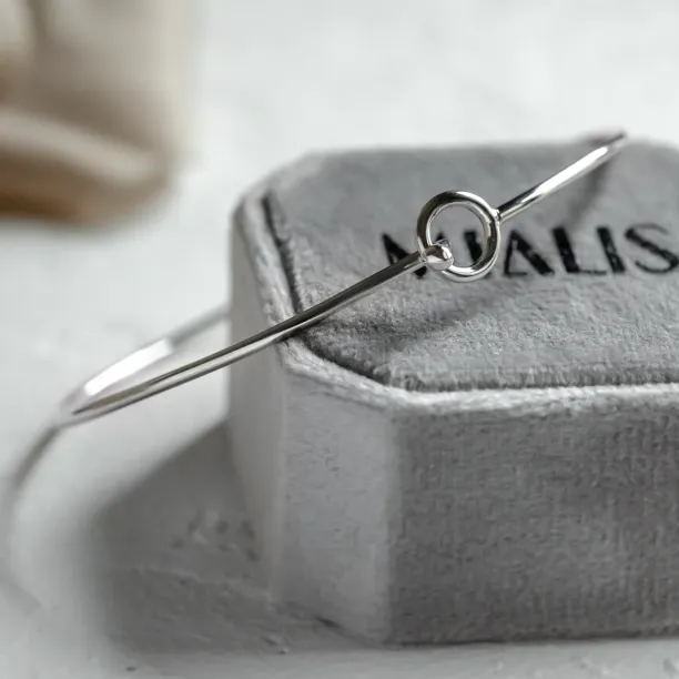 Solid gold open cuff bracelet FARET Image