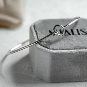 Solid gold open cuff bracelet FARET Thumbnail