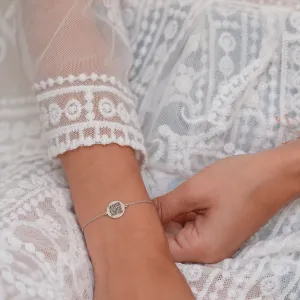 Personalised gold bracelet with QR-code ALEXA Thumbnail